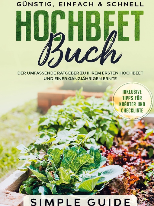 Titeldetails für Hochbeet Buch nach Simple Guide - Verfügbar